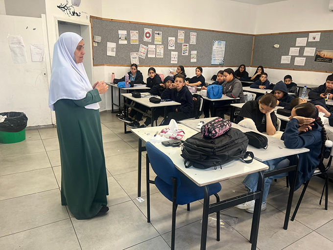 اسبوع التسامح في مدرسة الرازي الاعدادية- جلحولية